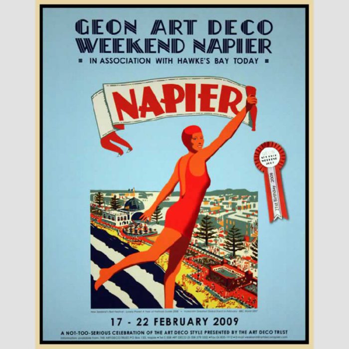 Napier Art Deco W'end 2009