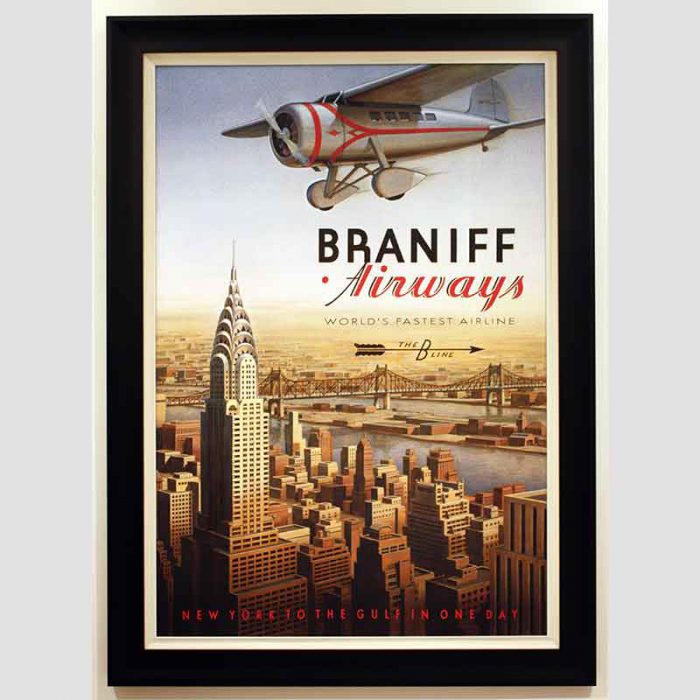 Braniff Airways N.Y. (Chrysler Bldg)