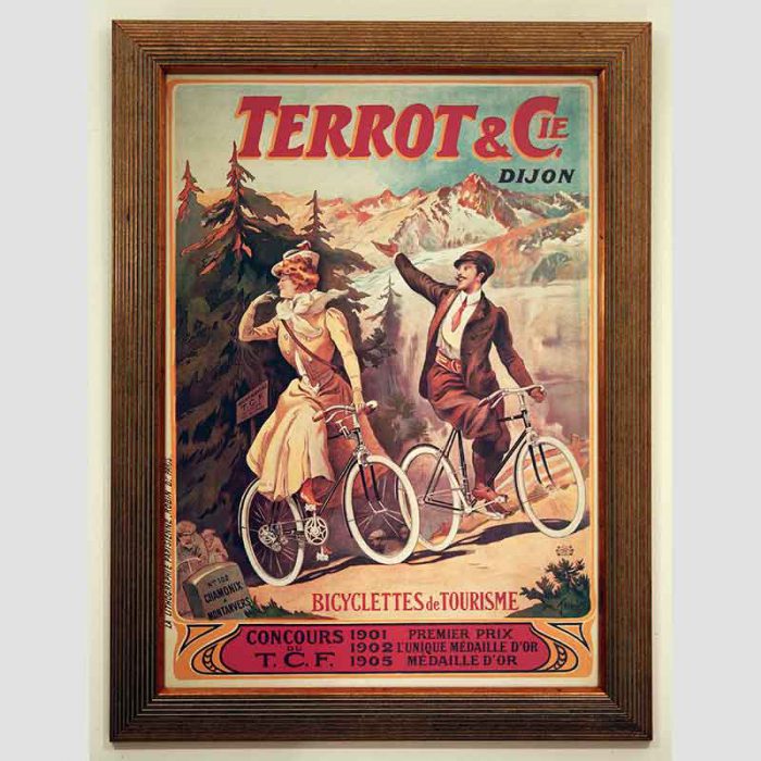 Terrot & Cie - couple on bicycles