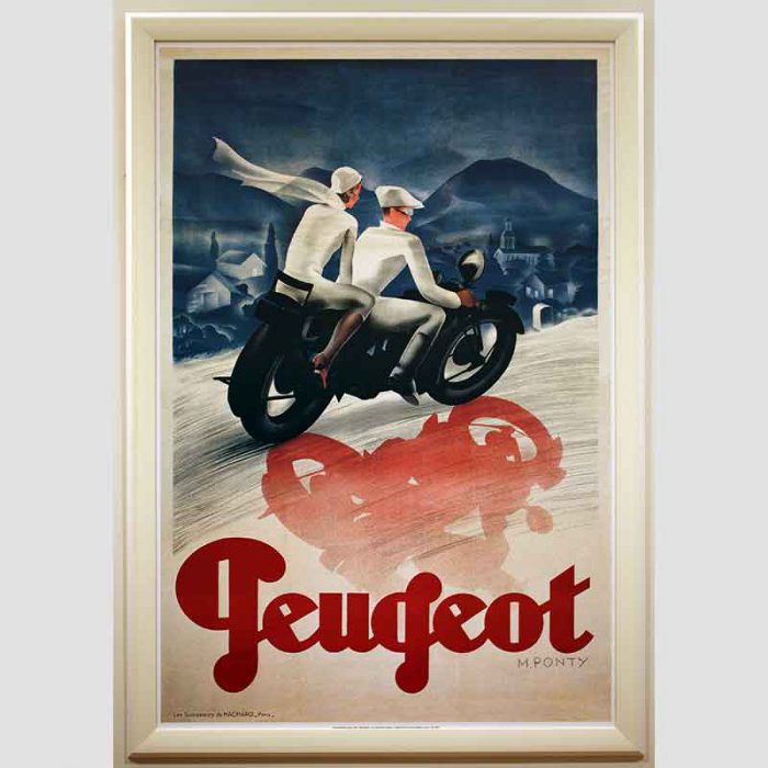Peugeot - couple on m/bike