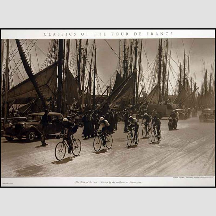 Tour de France - Concarneau B&W