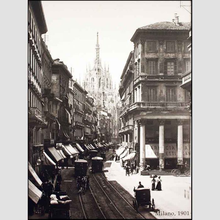 Milano Street Scene, 1901