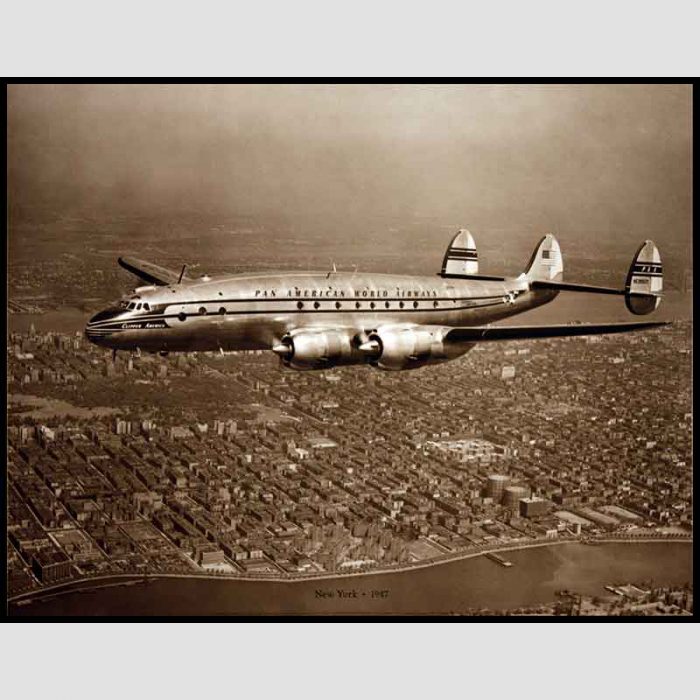 Constellation Over N.Y. 1947