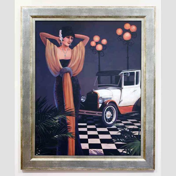 Flapper 1 (white car)