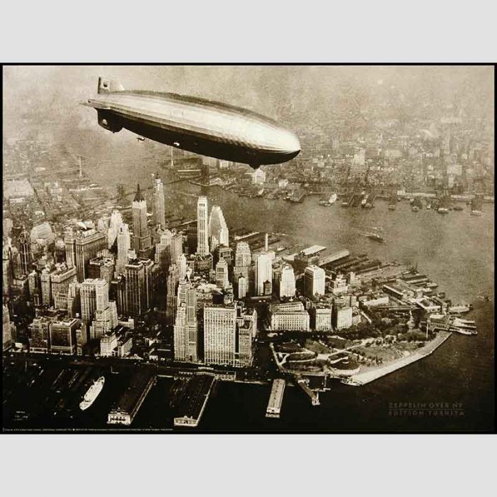 Zepellin Over N.Y. 1936