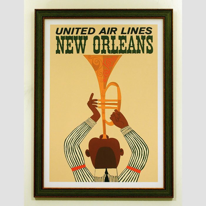 United Air Lines New Orleans - jazz
