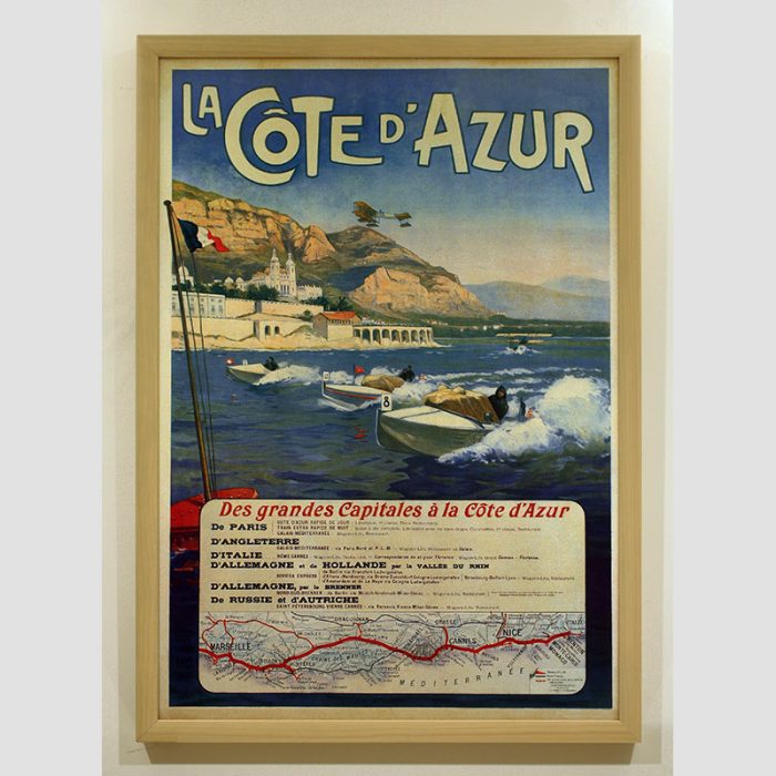 La Cote d'Azur - motorboats